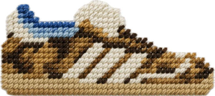Small pixel-style charm belt illustration